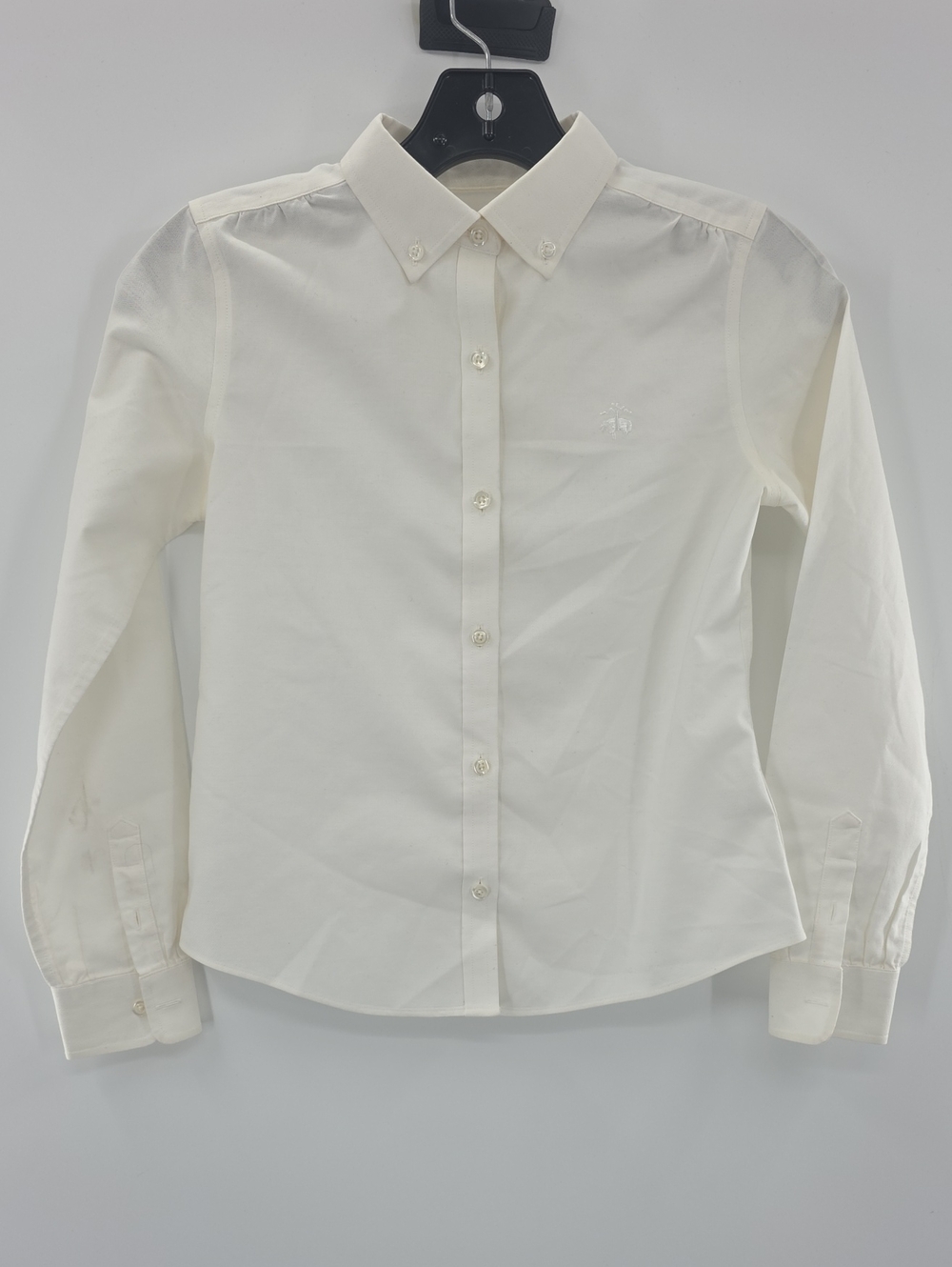 Brooks Brothers Cream Button-Down Shirt for Kids